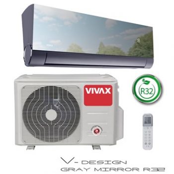 VIVAX ACP-12CH35AEVI – V-DESIGN GRAY MIRROR