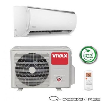 VIVAX Q Design 3,5kW nová + Použitá vonkajšia jednotka